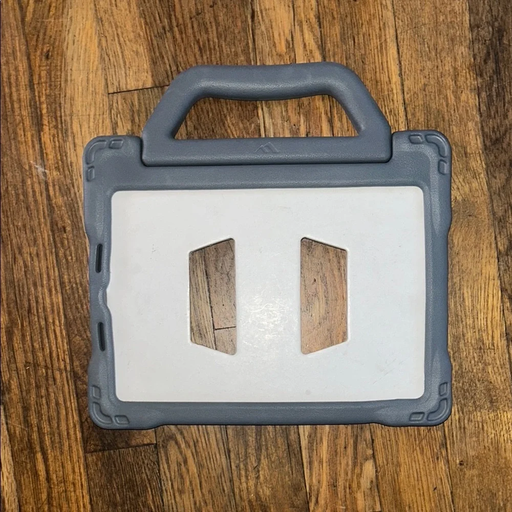 Gray Tablet Protective Case with Handle